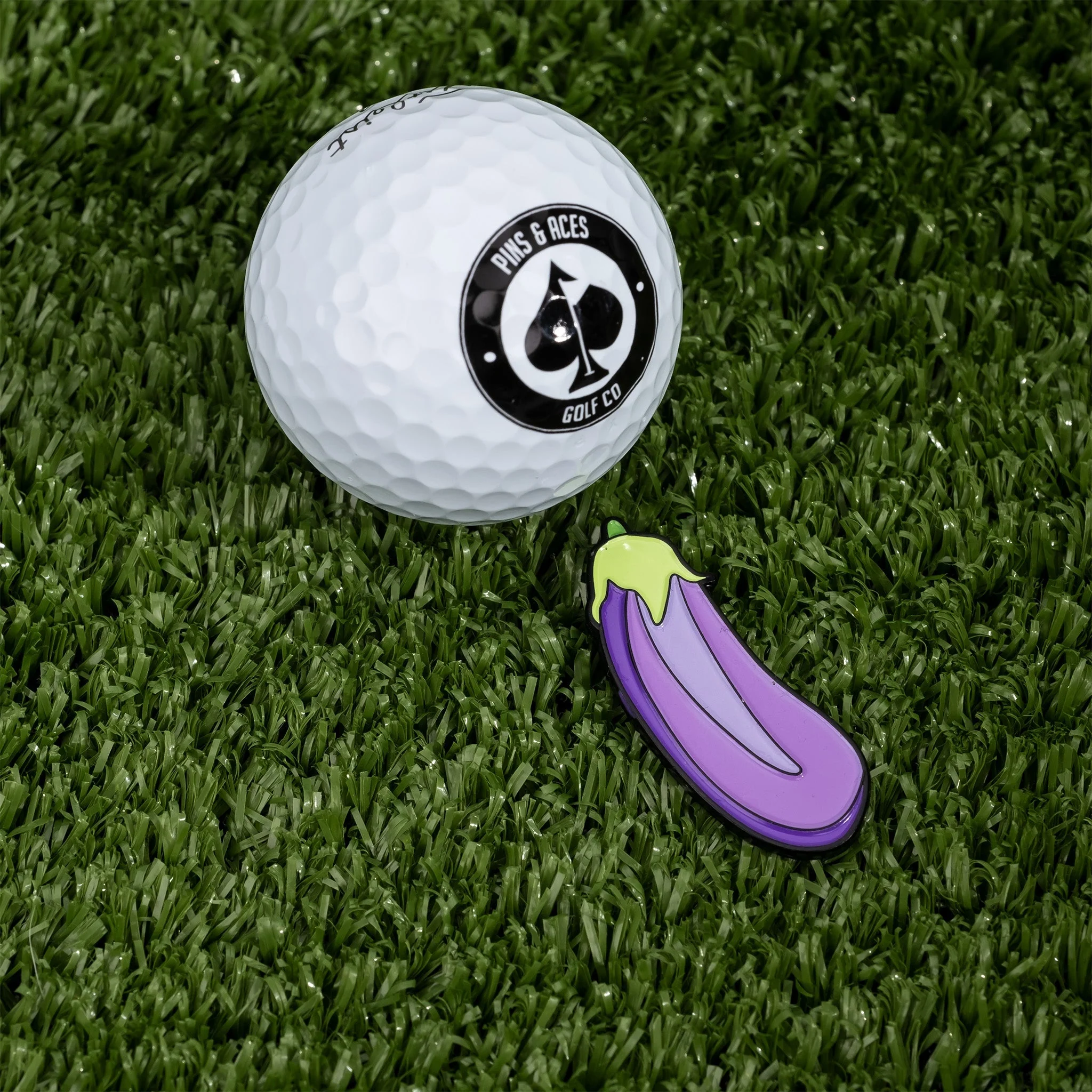 Eggplant Ball Marker - Image 3