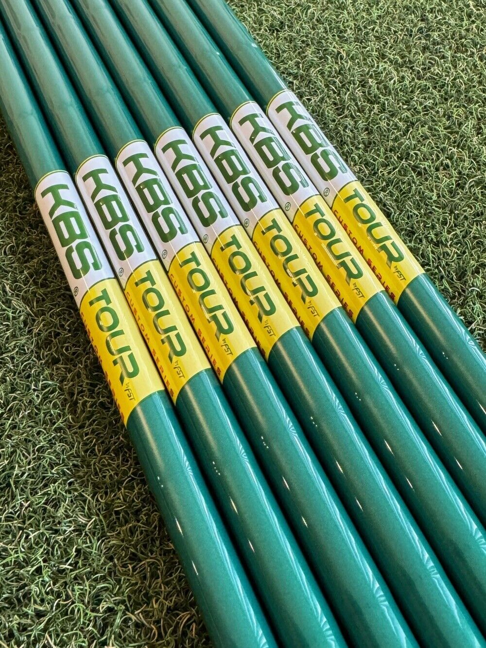 KBS HI-REV 2.0 Limited Edition Green w/ Yellow Label Wedge Shaft .355" Taper Tip - Image 3
