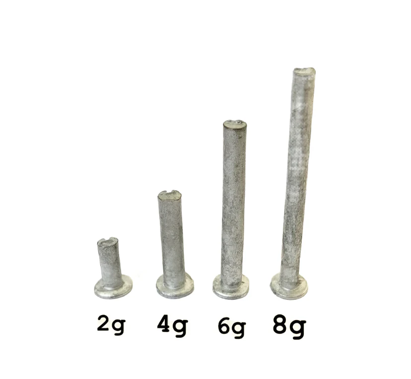 Lead Tip Weight Plugs for Woods & Irons (6/10 Pack) - Image 3