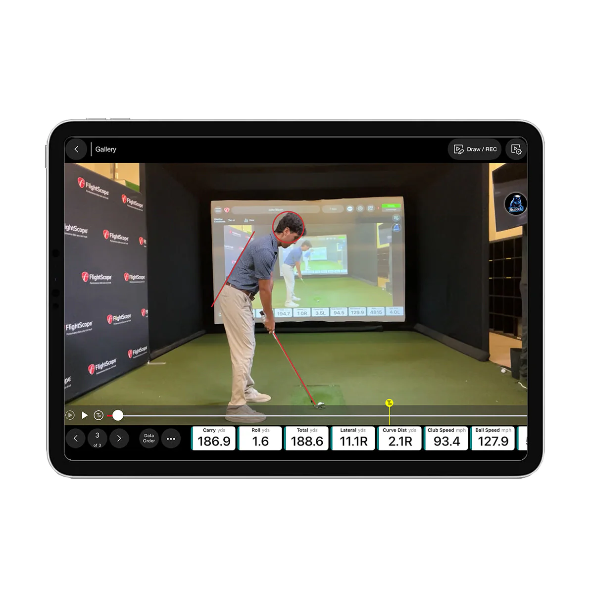 FlightScope Mevo Gen2 Golf Launch Monitor - Image 9