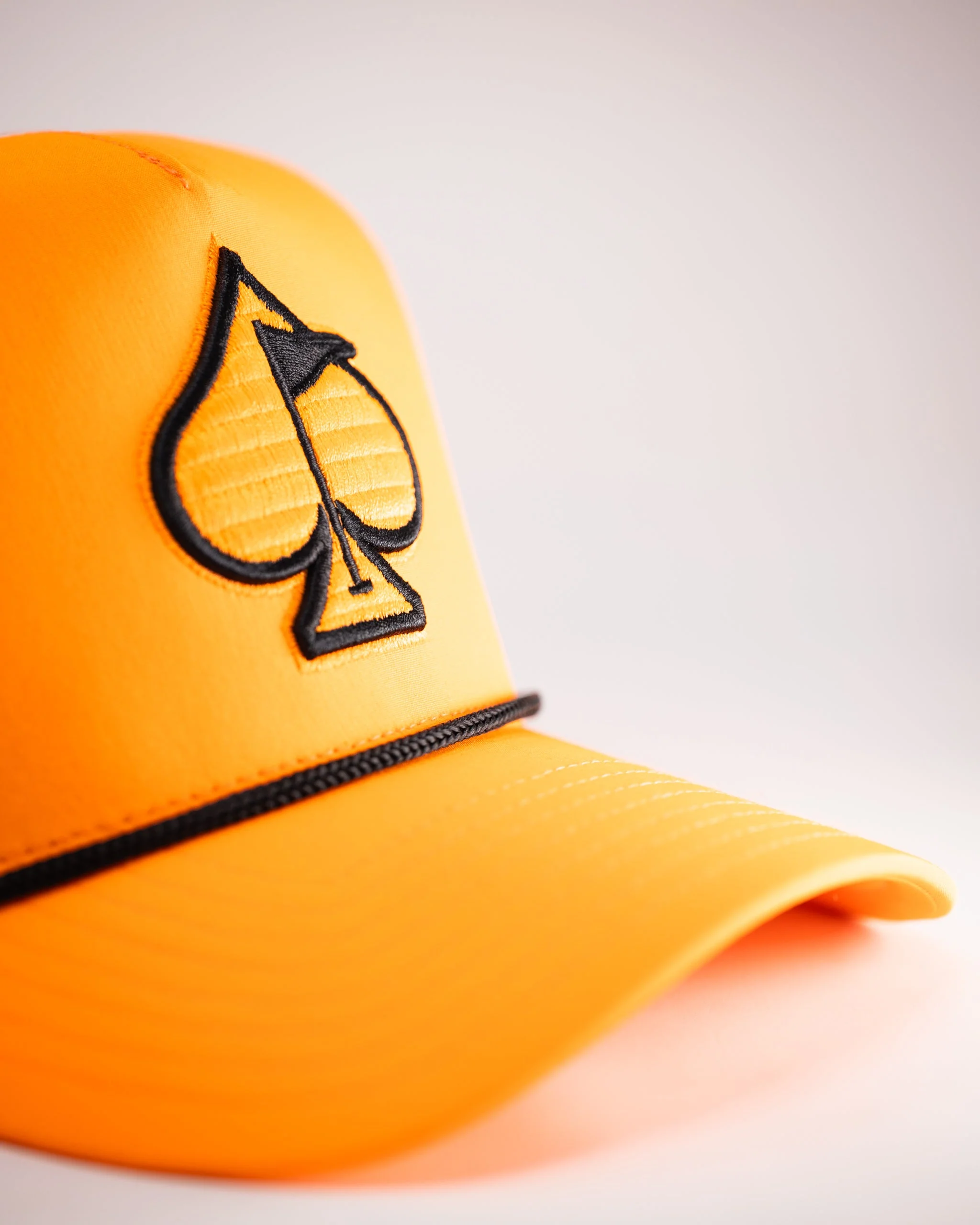 Perforated Rope Hat - Highlighter Orange - Image 13