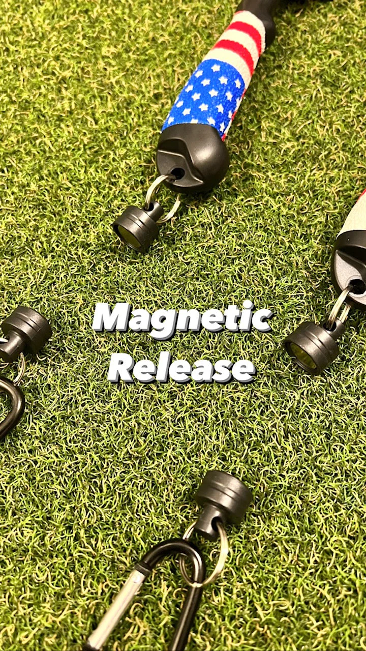 Premium Golf Club Cleaning Brush w/ Magnetic Release & Retractable Groove Spike - Image 5