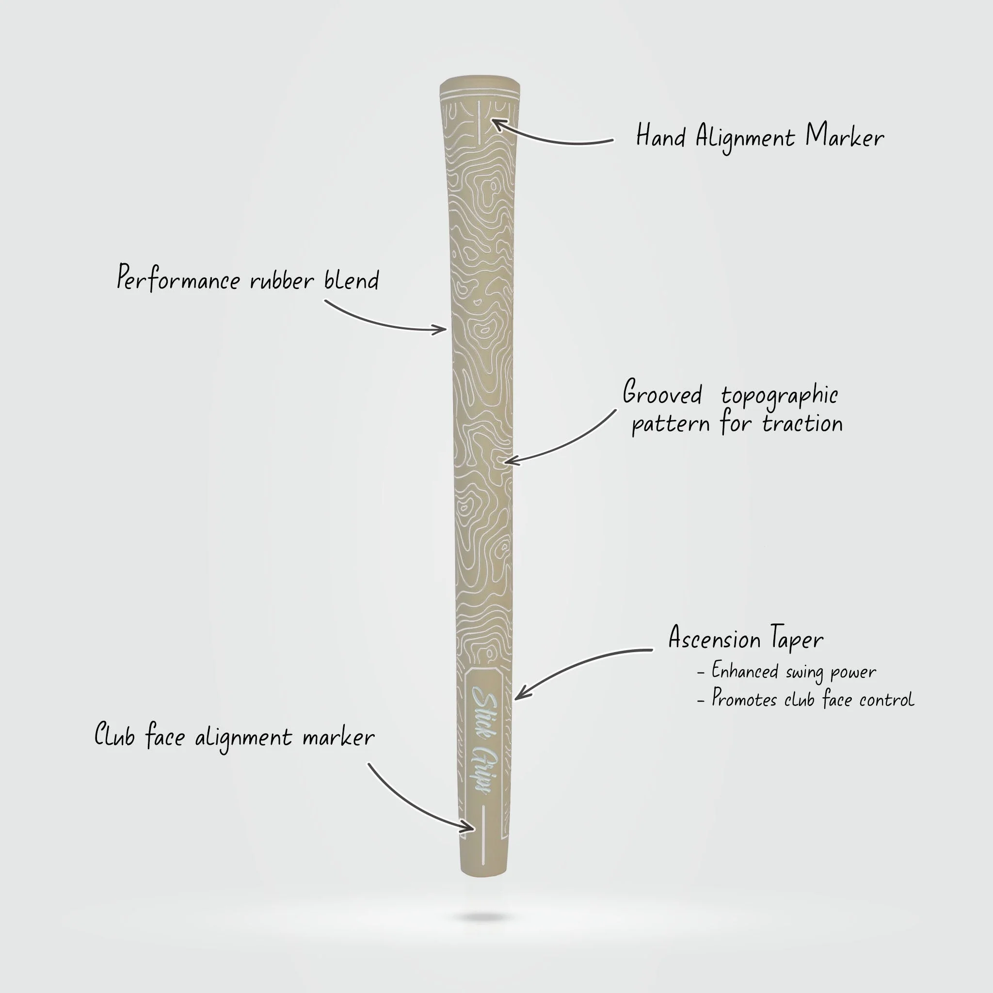Stick Grips Topo Golf Grip - Image 36