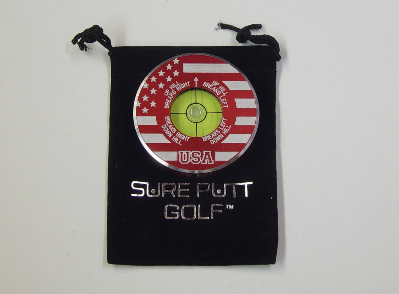 Sure Putt Pro Golf Green Reader - USA - Limited Edition Red - Image 2