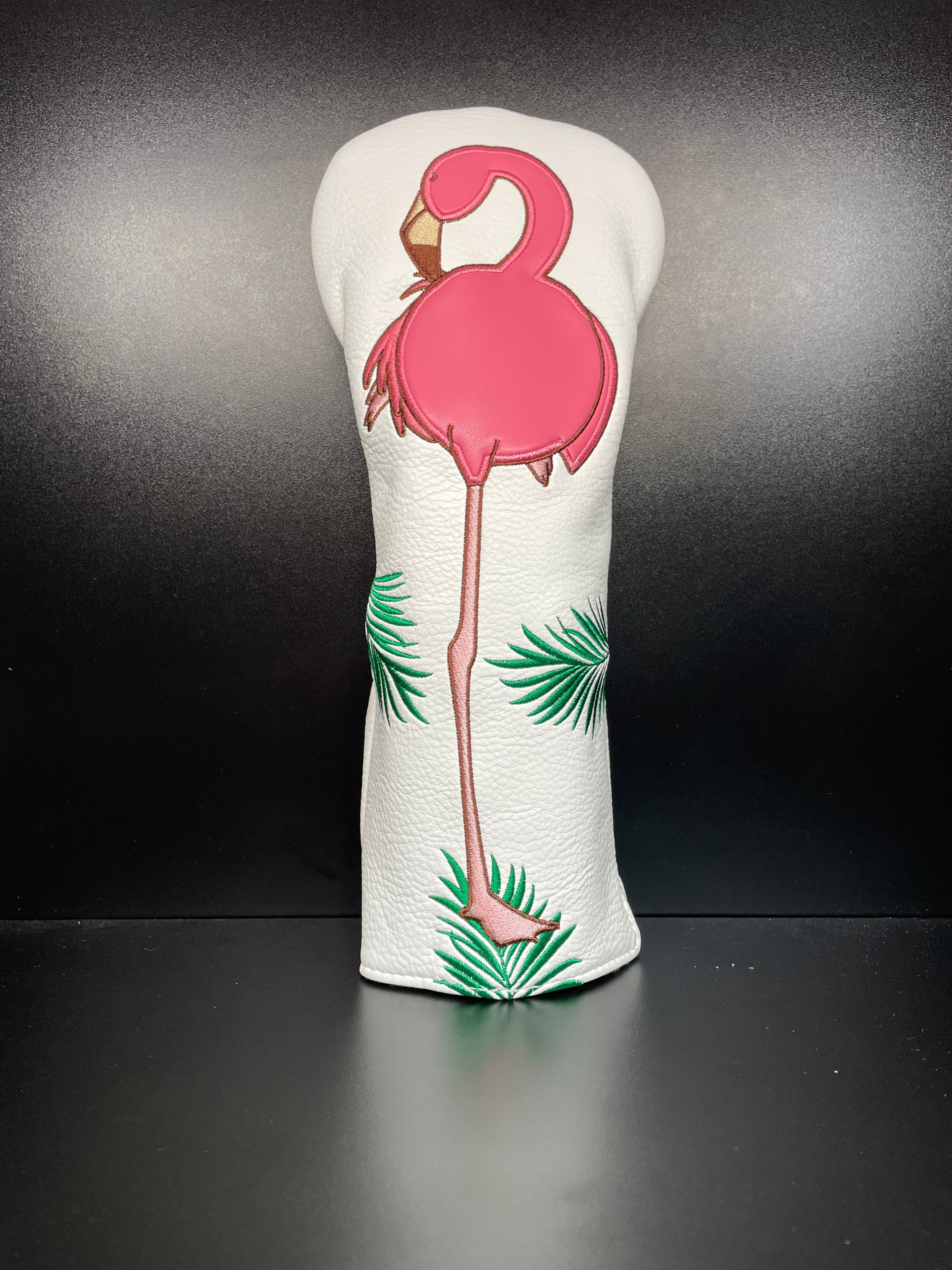 Tropical Flamingos Headcover - Image 4