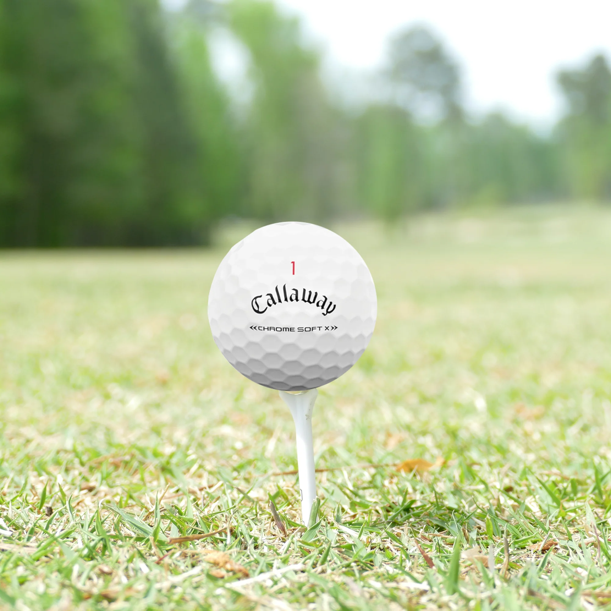 Used Callaway Chrome Soft X Triple Track Golf Balls - 1 Dozen - Image 3