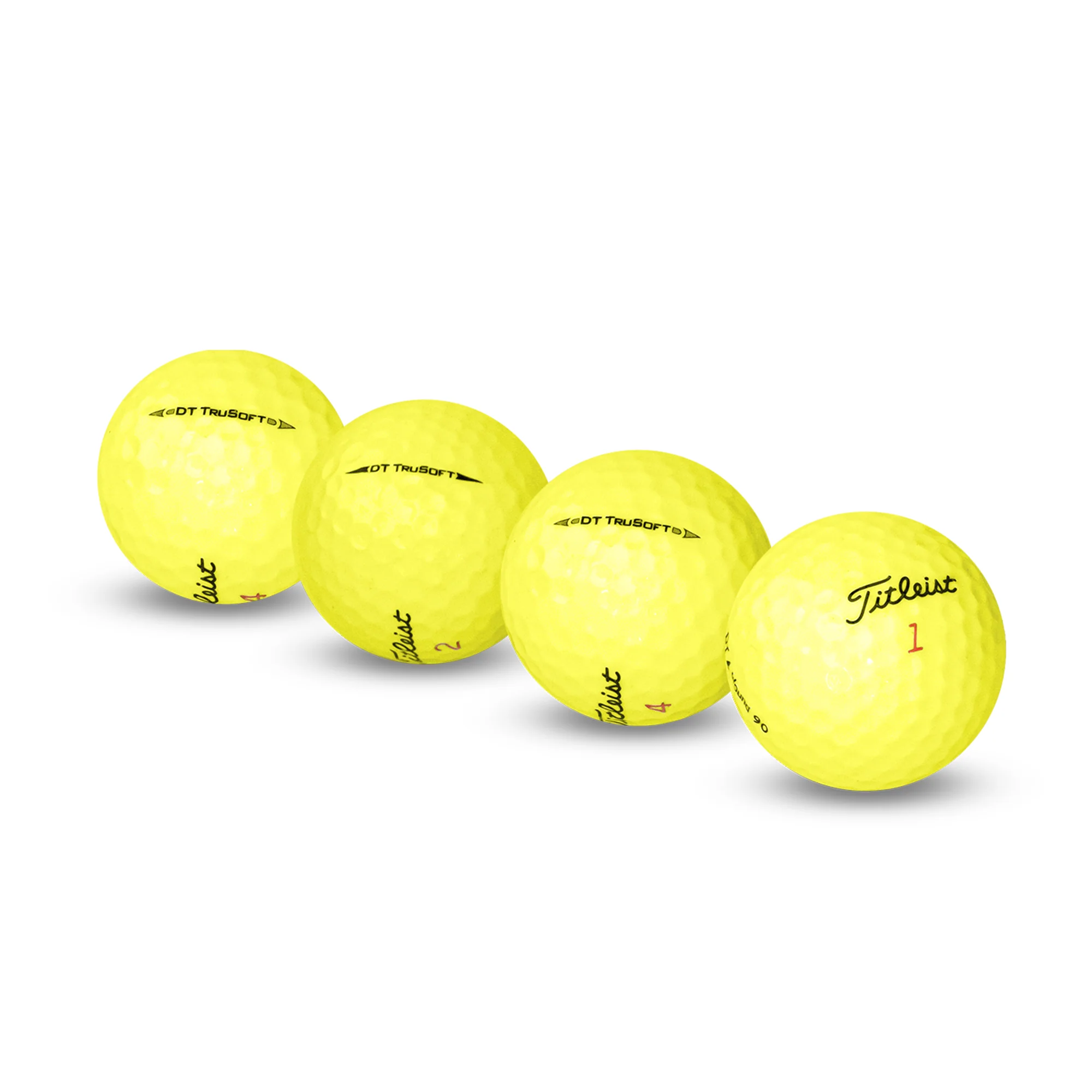 Used Titleist Yellow Mix Golf Balls - 1 Dozen - Image 2